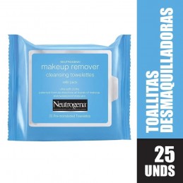 TOALLAS HUM NEUTROGENA 25UND