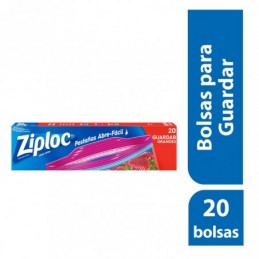 BOLSA GUARDAR ZIPLOC 20UND