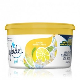 AMBIENTADOR GEL GLADE LIMON...