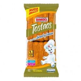 TOSTADAS. BIMBO GIRASOL Y...