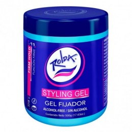 GEL FIJ ROLDA AZUL 500GR