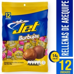 CHOCOLATE JET BURBUJAS 12UND