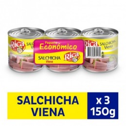 SALCHICHA RICA VIENA UNDX150GR