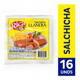 SALCHICHA RICA LLANERA 500GR