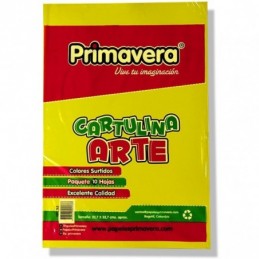CARTULINA ESCOLAR PLAN ARTE...
