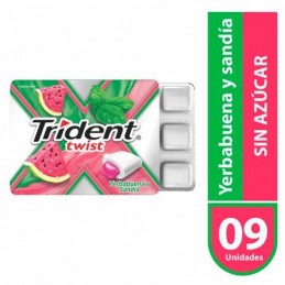 CHICLE TRIDENT SPLASH YERB...