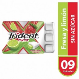 CHICLE TRIDENT SPLASH FRESA...