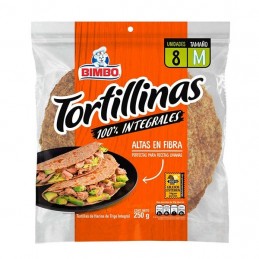 TORTILLA BIMBO INTEGRAL M 8UND