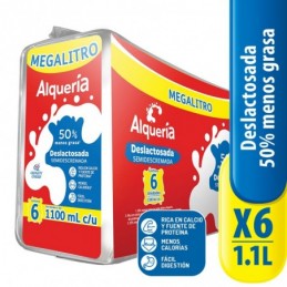 LECHE ALQUERIA DESLAC 6UNDX1LT