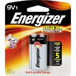 BATERIAS ENERGIZER MAX 9V UND