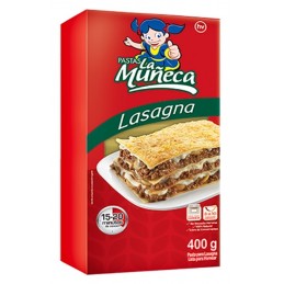 PASTA LA MUÑECA LASAGNA 400GR