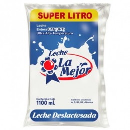 LECHE LA MEJOR DESLACTOSADA...