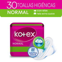 TOALLA SANIT KOTEX NORMAL X30