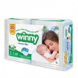 PAÑALES WINNY 1P 50UND