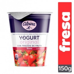 YOGURT ALPINA FRESA VASO 150ML