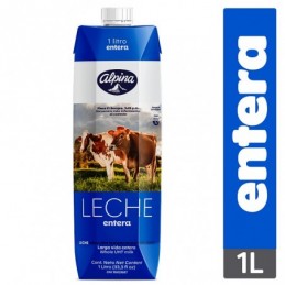 LECHE ALPINA ENTERA TPACK 1LT