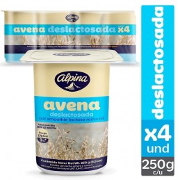 AVENA ALPINA DESLACTOSADA 4UND