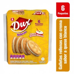 GALLETAS DUX RELLENAS QUESO...