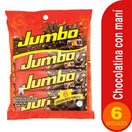 CHOCOLATE JUMBO MANI 6UND 35GR