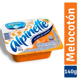 POSTRE ALPINETTE MELOCOTON...