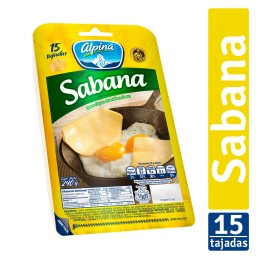 QUESO ALPINA SABANA 15TAJ...