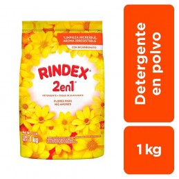 DETERG POLV RINDEX FLORES...