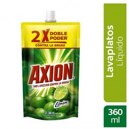 LAVAPLATOS LIQ AXION LIMON...