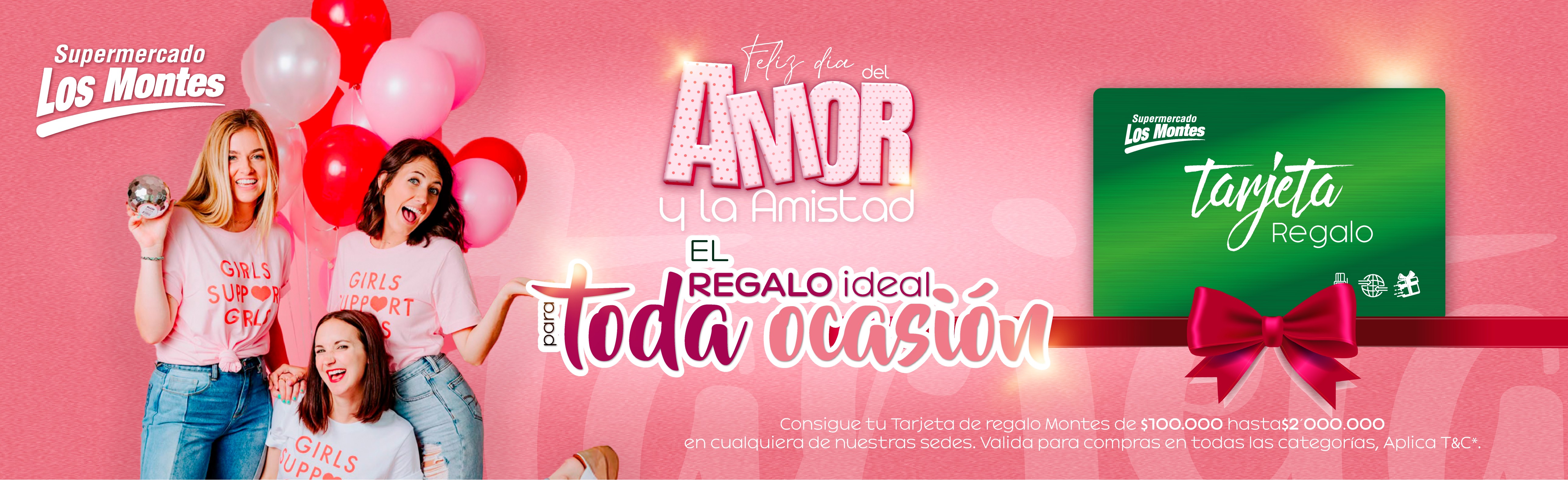TARJETA BONO MONTES AMOR Y AMISTAD 2025